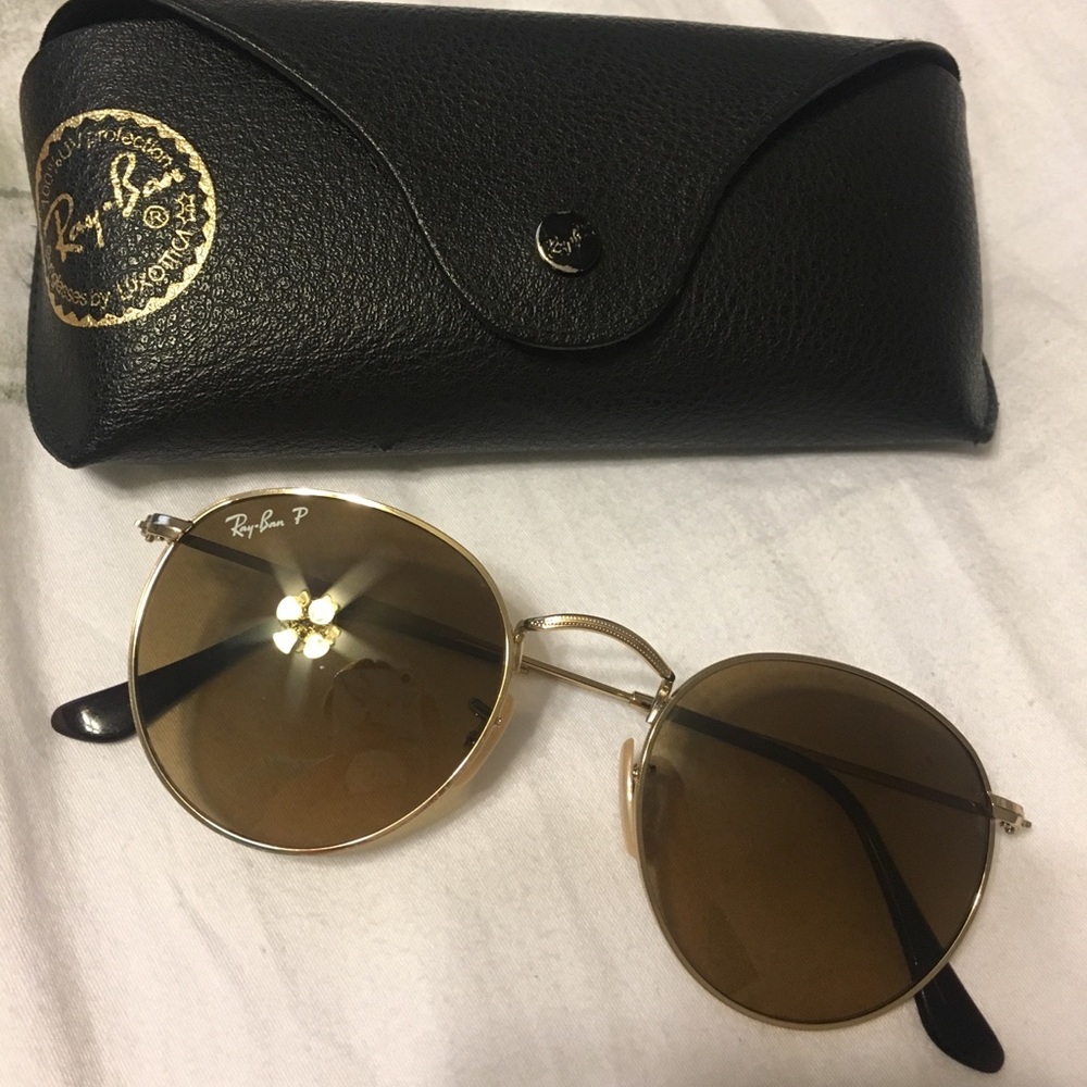 Round Circle Polarized Ray Bans